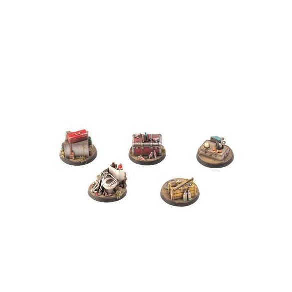 Fallout: Wasteland Warfare - Terrain Expansion: Objective Markers 1 - EN-MUH051727
