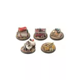 Fallout: Wasteland Warfare - Terrain Expansion: Objective Markers 1 - EN