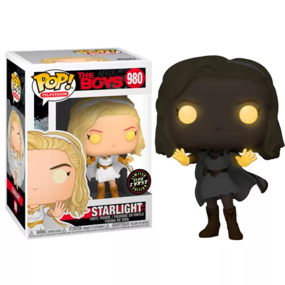 Funko POP! The Boys - Starlight w/Glow Chase Vinyl Figures 10cm Assortment (5+1 chase figure)-FK48187
