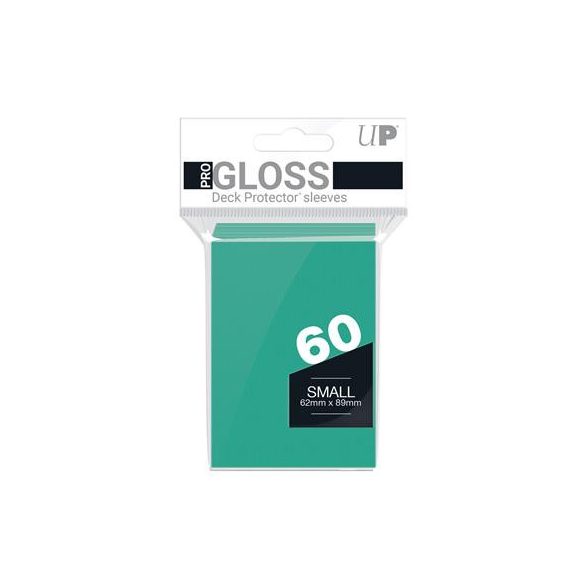 UP - Small Sleeves - Aqua (60 Sleeves)-15262