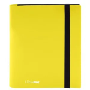 UP - 4-Pocket PRO-Binder - Eclipse Lemon Yellow-15383