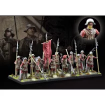 Conquest - Hundred Kingdoms: Militia Pikemen - EN-PBW2225