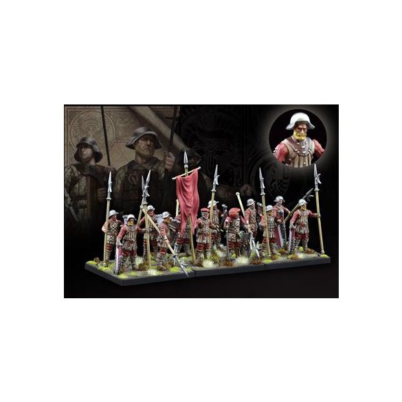 Conquest - Hundred Kingdoms: Militia Pikemen - EN-PBW2225