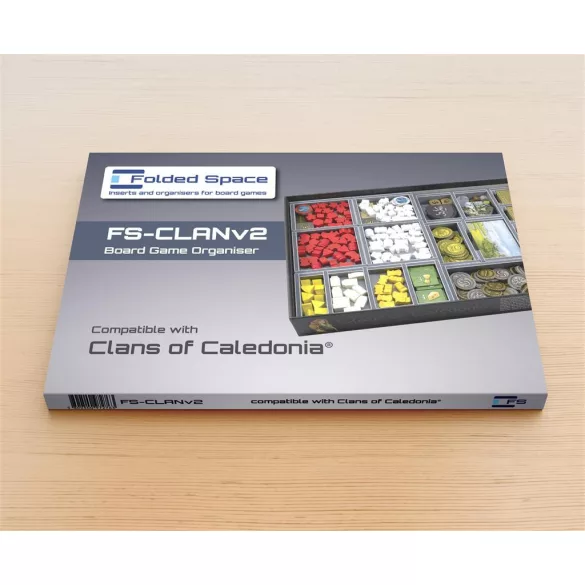 Clans of Caledonia Insert V2 rendszerező betét