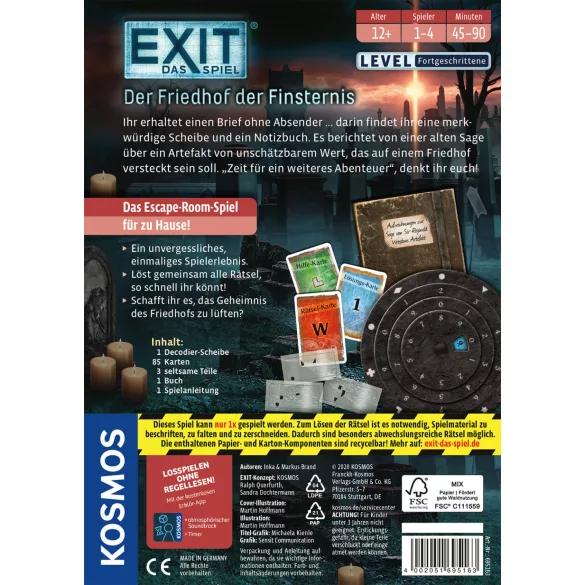 EXIT Das Spiel - Der Friedhof der Finsternis - DE-695163