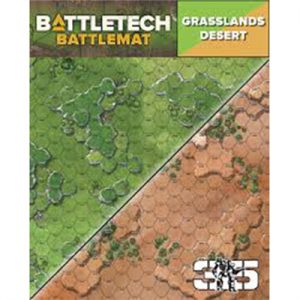 BattleTech Battle Mat Grasslands Desert-CAT35800A