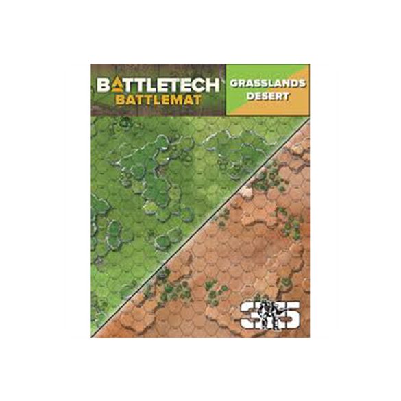 BattleTech Battle Mat Grasslands Desert-CAT-35800A