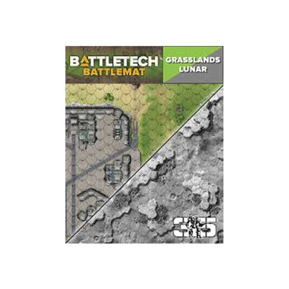 BattleTech Battle Mat Grasslands Lunar-CAT-35800B