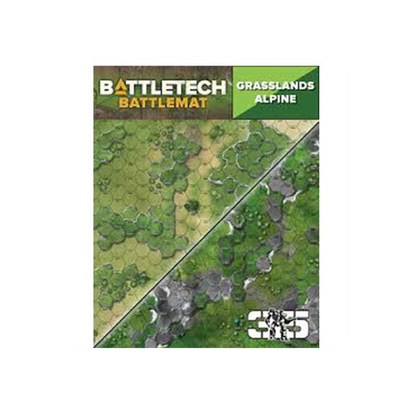 BattleTech Battle Mat Grasslands Alpine-CAT-35800C