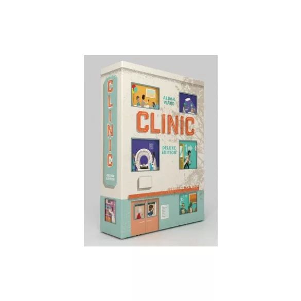 Clinic Deluxe Edition - angol nyelvű deluxe társasjáték