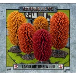 Battlefield In A Box - Large Autumn Wood (x1) - 30mm-BB552
