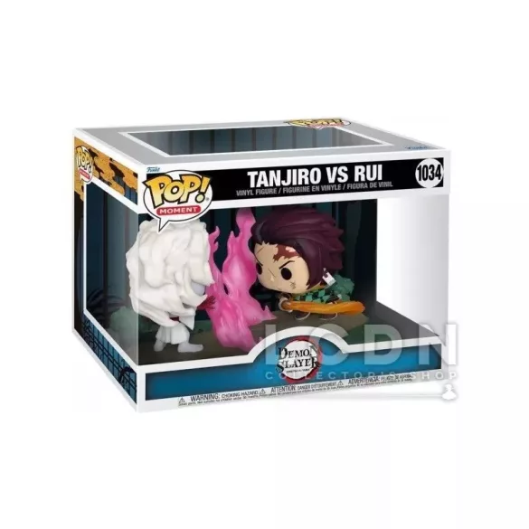 Funko POP! POP Moment: Demon Slayer - Tanjiro vs. Rui Vinyl Figure 10cm-FK49009