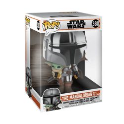 Funko POP! StarWars: Mandalorian - 10" Mandalorian w/ Child Vinyl Figure 25cm-FK49931
