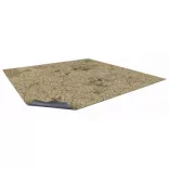 Battle Systems: Desert Wasteland Gaming Mat - 60 x 60 cm gamer szőnyeg