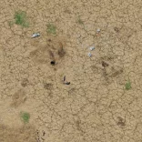 Battle Systems: Desert Wasteland Gaming Mat - 60 x 60 cm gamer szőnyeg