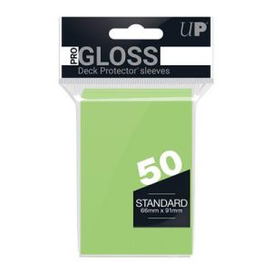 UP - Standard Sleeves - Lime Green (50 Sleeves)-84099