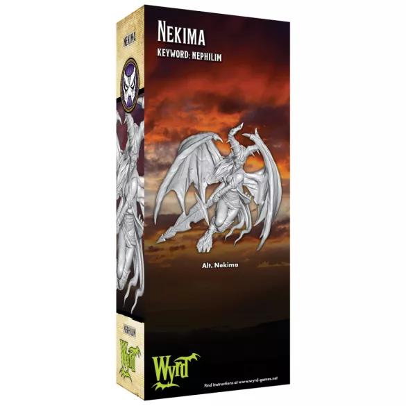 Malifaux 3rd Edition - Alt Nekima miniatűr - angol kiadás