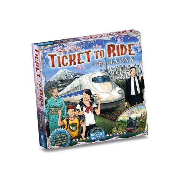 Ticket to Ride - Japan and Italy - BR/DA/DE/EN/ES/FI/FR/JP/NL/NO/SW-DOWD0018
