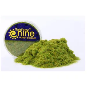 GF9 - Hobby Round: Green Static Grass-GFS001