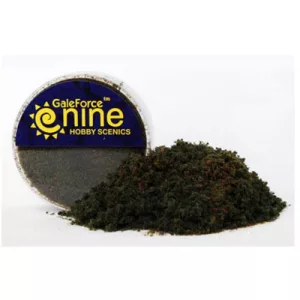 GF9 - Hobby Round: Dark Conifer Flock Blend-GFS011