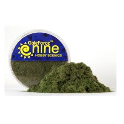 GF9 - Hobby Round: Dark Green Static Grass-GFS014
