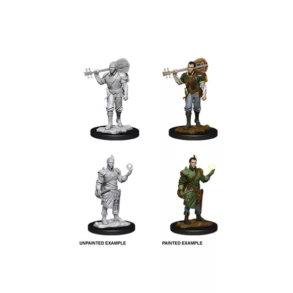 D&D Nolzur's Marvelous Miniatures: Male Half-Elf Bard-90055
