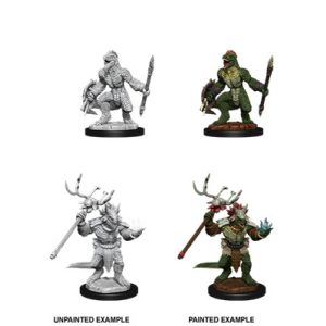 D&D Nolzur's Marvelous Miniatures - Lizardfolk & Lizardfolk Shaman-WZK90074