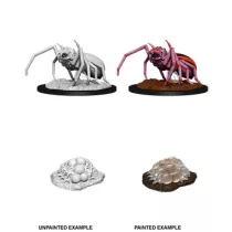 D&D Nolzur's Marvelous Miniatures: Giant Spider & Egg Clutch-90077