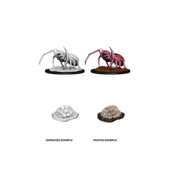 D&D Nolzur's Marvelous Miniatures: Giant Spider & Egg Clutch-90077