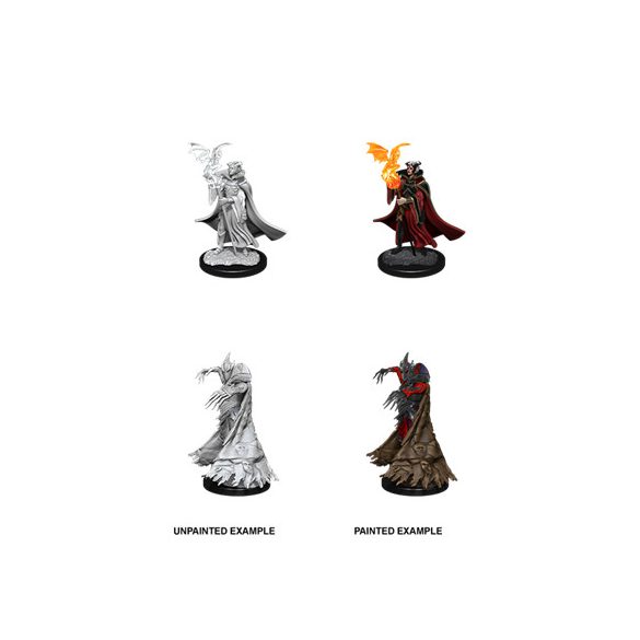 Pathfinder Battles Deep Cuts Unpainted Miniatures - Cultist & Devil-WZK90092