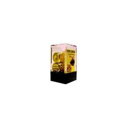Chessex Specialty Dice Sets - Gold-Plated Metallic 16mm d6 with pips Pair (2)-29006