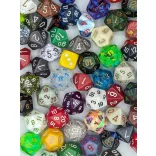 Chessex Loose Dice Samplers, Displays & 125 Polyhedral Dice Assortments-29911