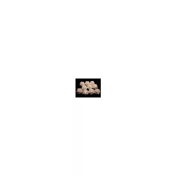 Chessex Opaque Polyhedral Bag of 10 Blank 20-sided dice-29046