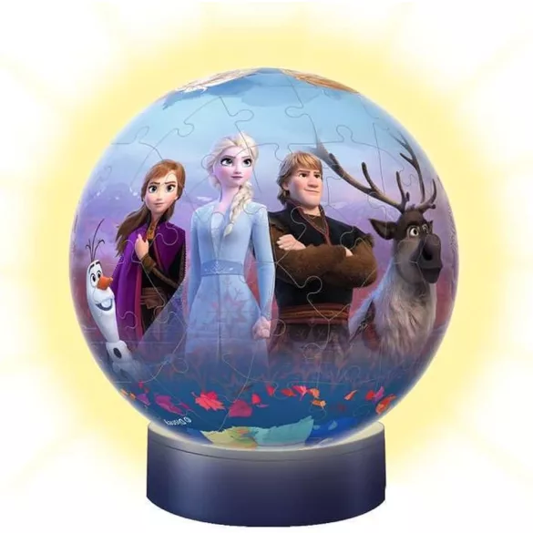 3D Puzzle-Ball - Frozen 2 Nachtlicht - 72pc - DE/EN-11141