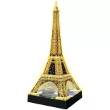 3D Puzzle - Eiffelturm bei Nacht - 216pc - DE/EN-12579
