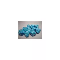 Chessex Opaque Polyhedral Ten d10 Set - Lt. Blue/white-26216