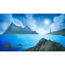Kraken Wargames - TCG Mat 61x35cm - Island-KWG-TCG-17