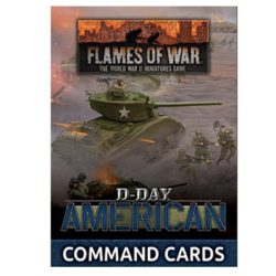 Flames of War - D-Day: American Command Cards - EN-FW262C
