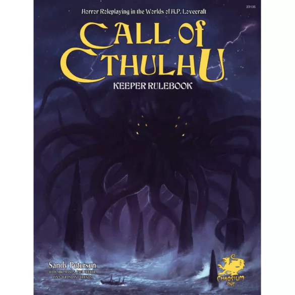 Call of Cthulhu: Keeper Rulebook szerepjáték alapkönyv - angol kiadás