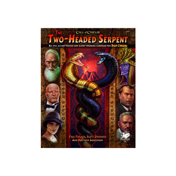 Call of Cthulhu RPG - The Two-Headed Serpent - EN-CHA23125-H
