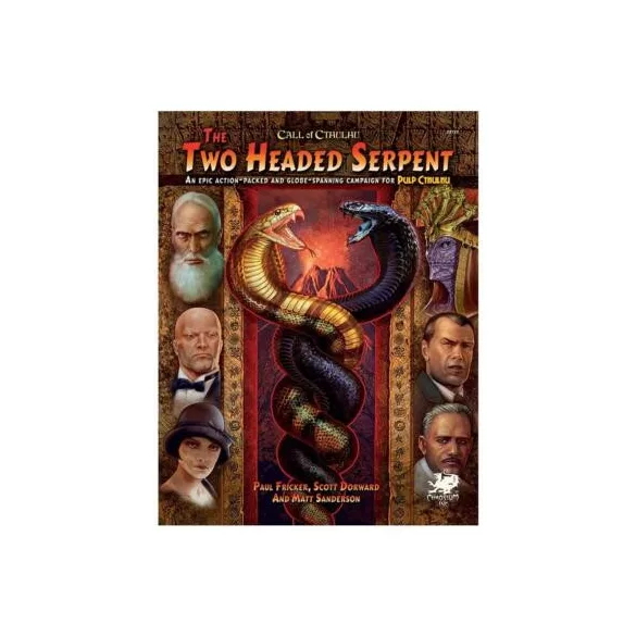 Call of Cthulhu RPG: The Two-Headed Serpent kampánykönyv (EN)