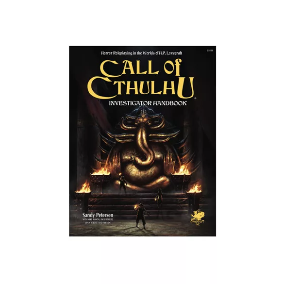 Call of Cthulhu RPG - Investigator Handbook (7th ed.) - EN-CHA23136-H