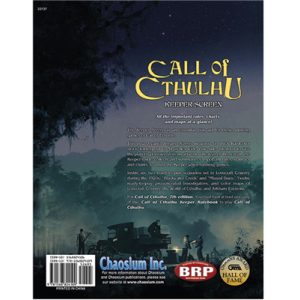 Call of Cthulhu RPG - Keeper Screen Pack (7th ed.) - EN-CHA23137