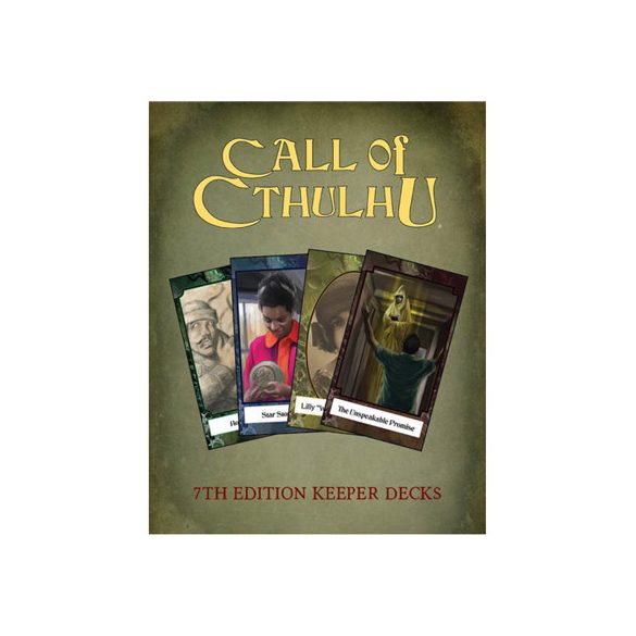 Call of Cthulhu RPG - Call of Cthulhu Keeper Decks - EN-CHA23139-KD