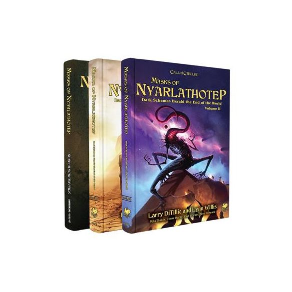 Call of Cthulhu RPG - Masks of Nyarathotep - Slipcase Set - EN-CHA23153-X