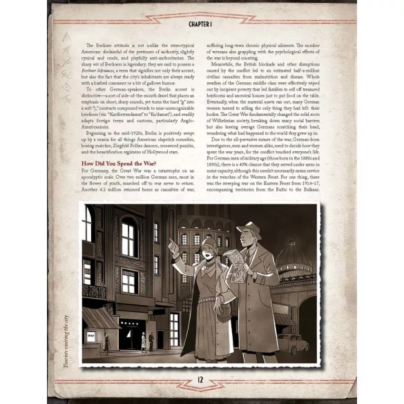 Call of Cthulhu RPG – Berlin: The Wicked City (EN) szerepjáték-kiegészítő