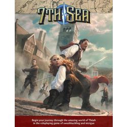 7th Sea RPG - Core Rulebook 2nd Edition - EN-JWP7000