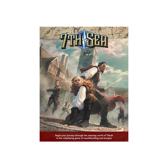 7th Sea RPG - Core Rulebook 2nd Edition - EN-JWP7000