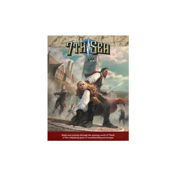 7th Sea RPG - Core Rulebook 2nd Edition - EN-JWP7000