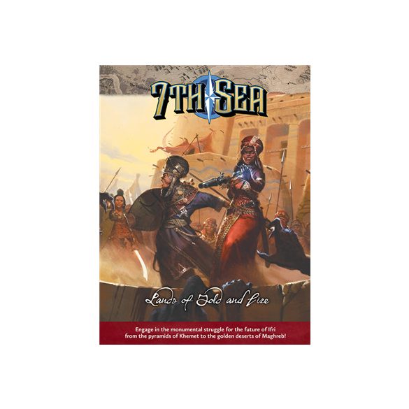 7th Sea RPG - Lands of Gold and Fire - EN-JWP7008